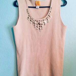 Ruby Rd Embellished Tank Top